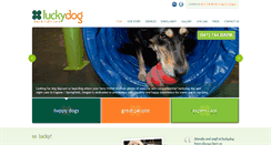 Desktop Screenshot of luckydogcare.com